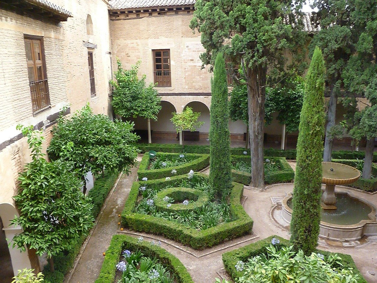 alhambra jardin