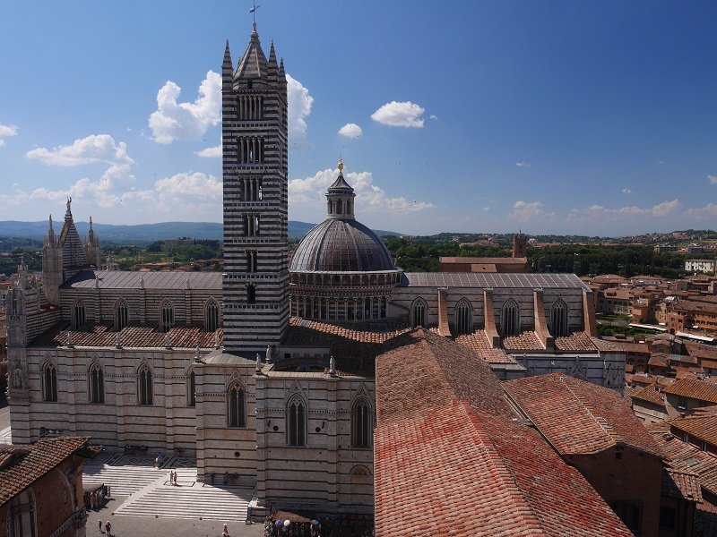 panorama dal facciatone