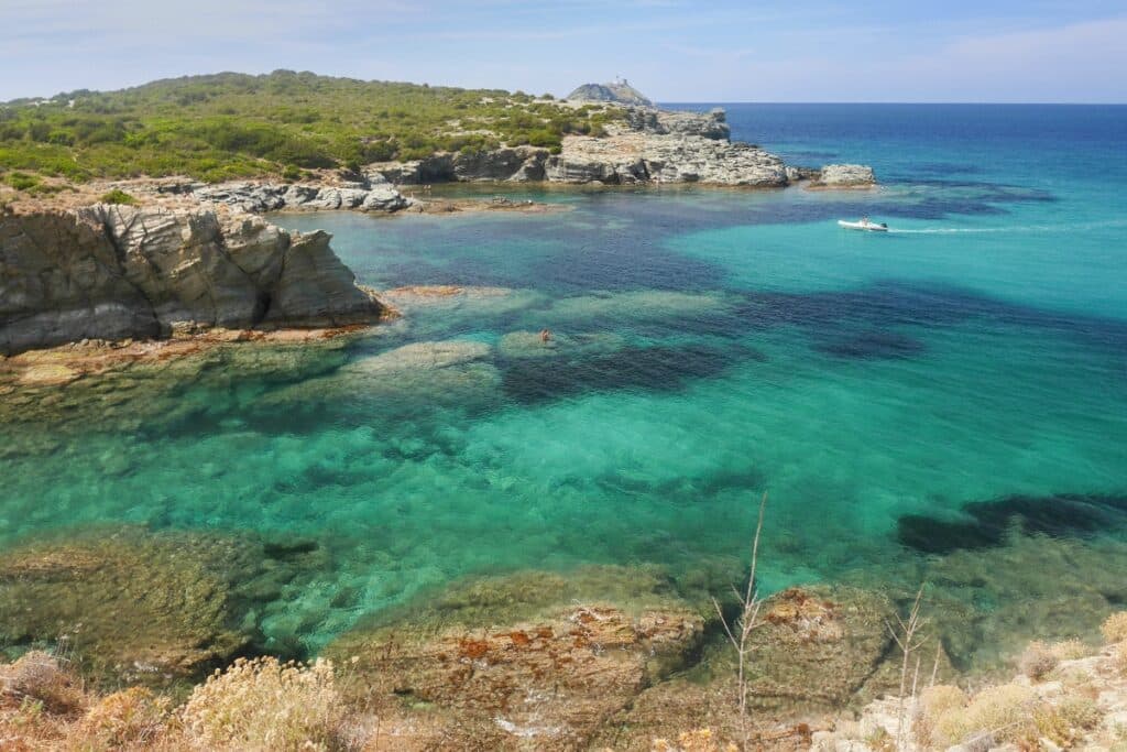 crique la pointe du Cap Corse