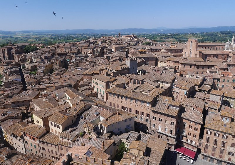 sienne vue de la tour