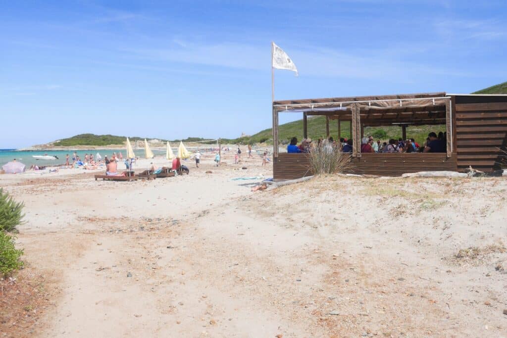 snack A Calla plage de Barcaggio