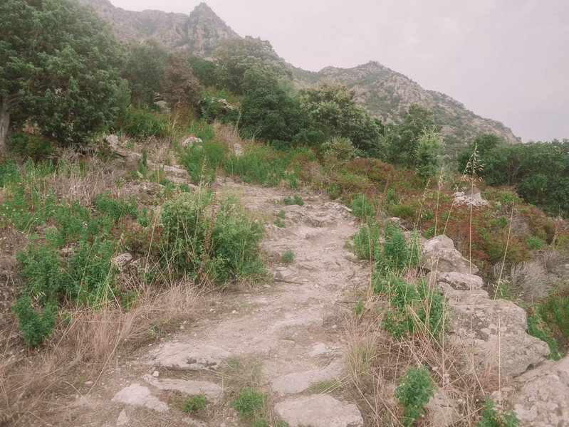 sentier patrimoine lama corse