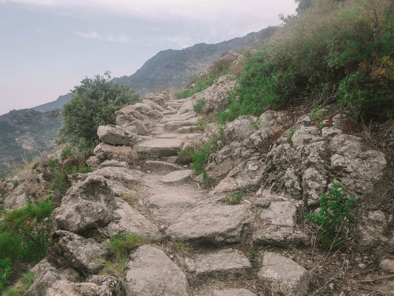 sentier de randonnée corse