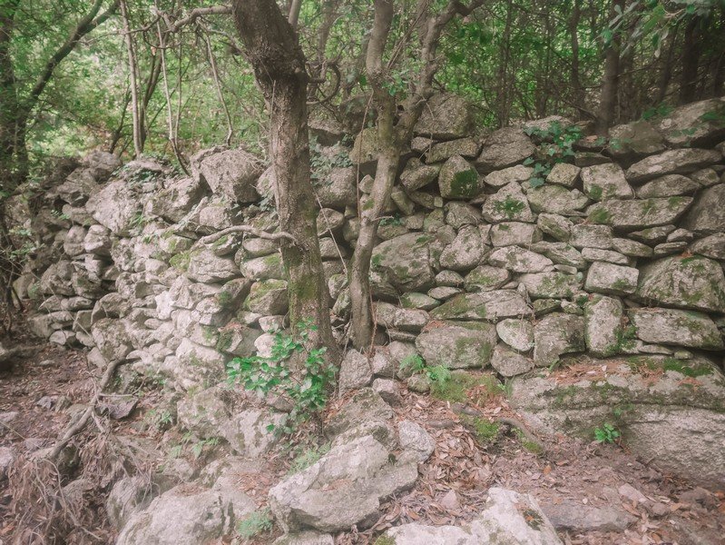 mur en pierre sèche