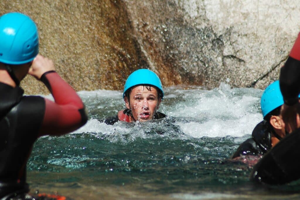 Purcaraccia canyoning