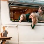 caravane en famille