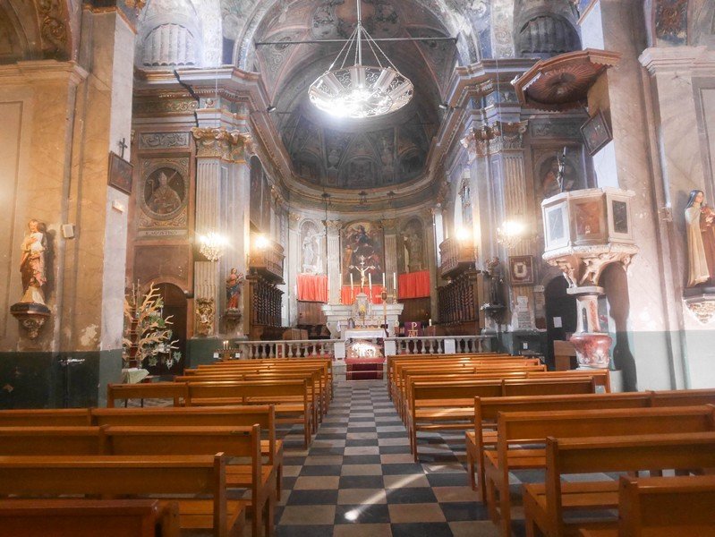 intérieur cathédrale cervione