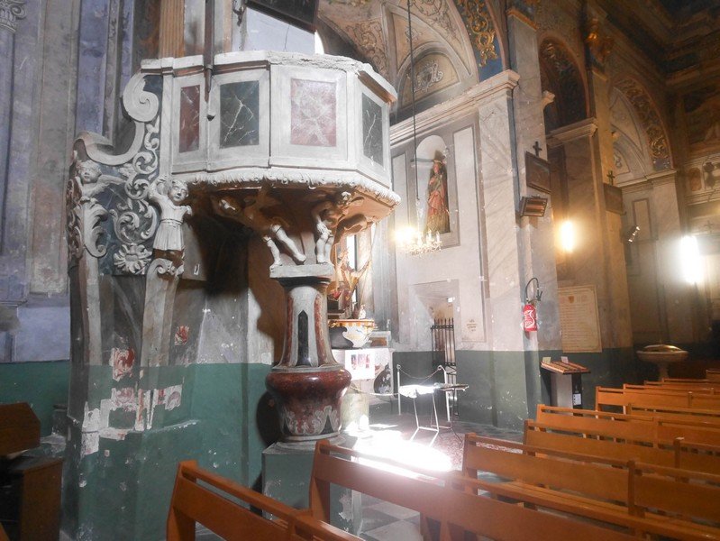 intérieur cathédrale de cervione