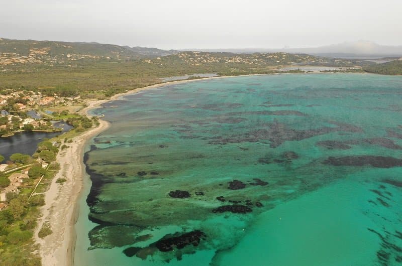 plage de saint cyprien à lecci