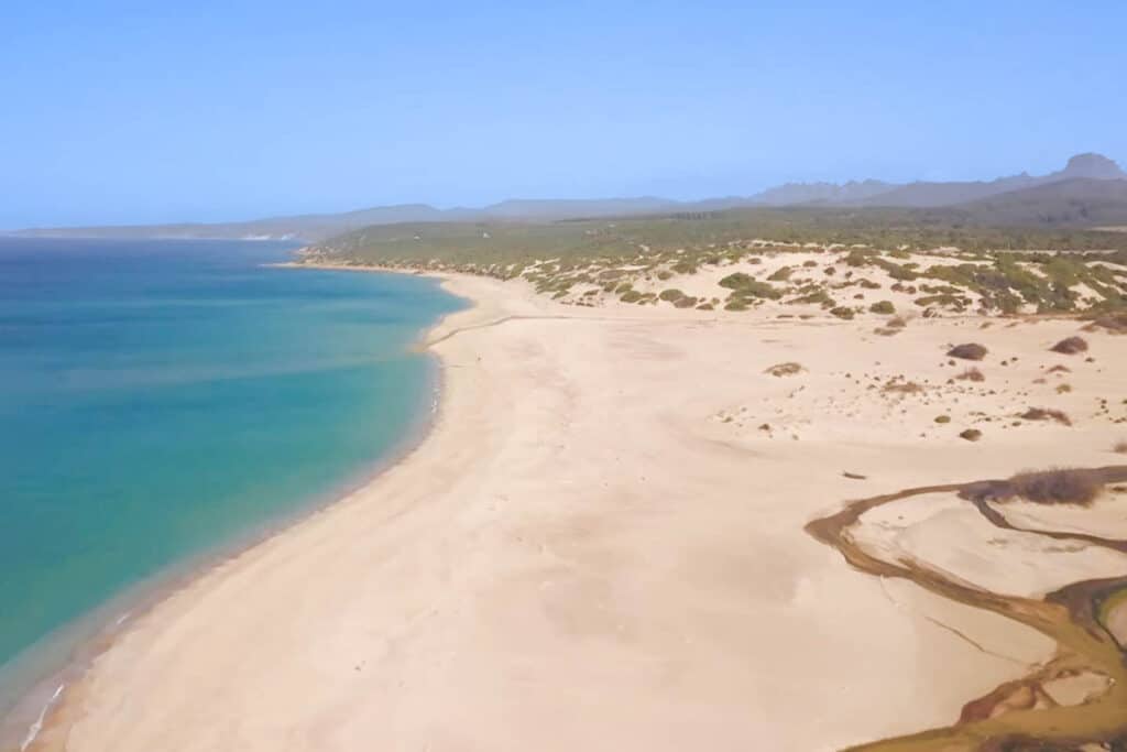 plage des dunes de Piscinas