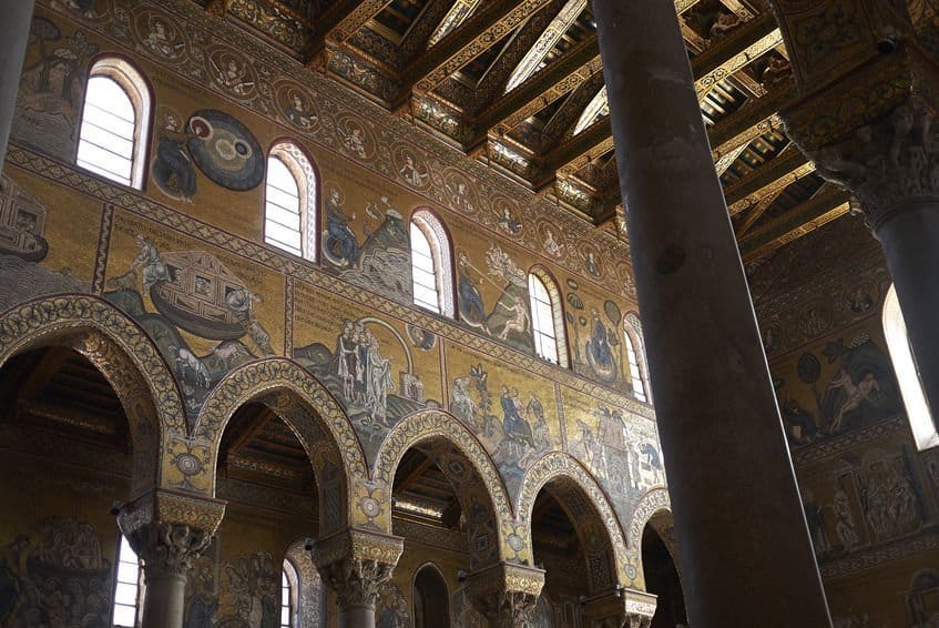 intérieur cathedrale monreale