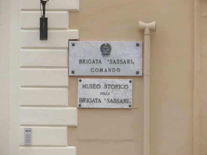 musée de la brigade sassari