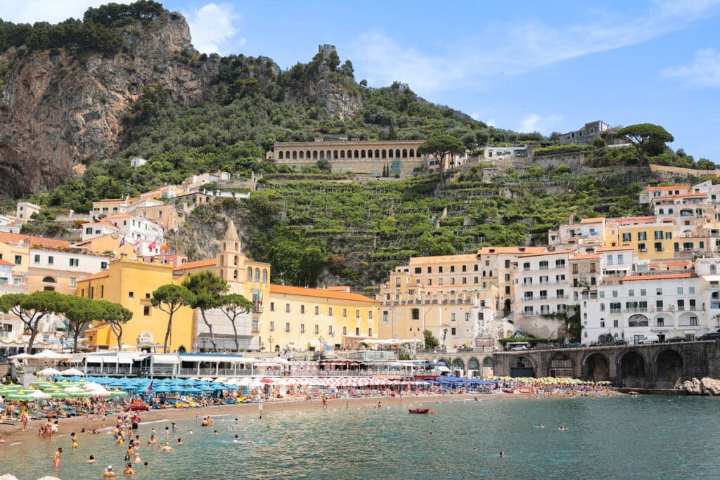 plage Marina Grande à Amalfi