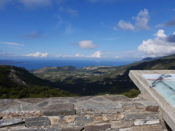 beau point de vue en corse