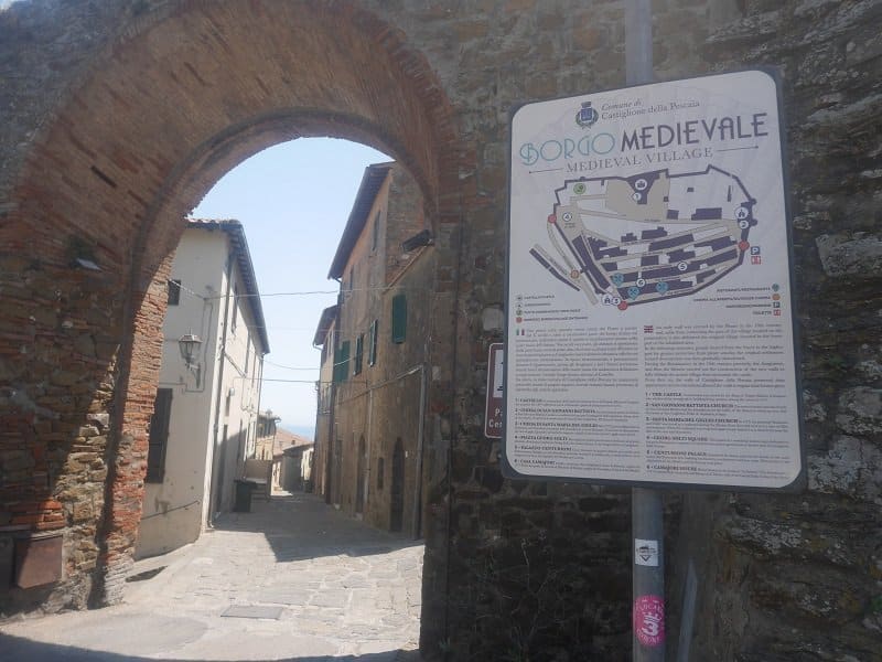 castiglione della pescaia village médiéval