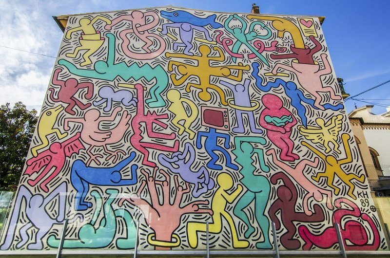 Keith Haring pise