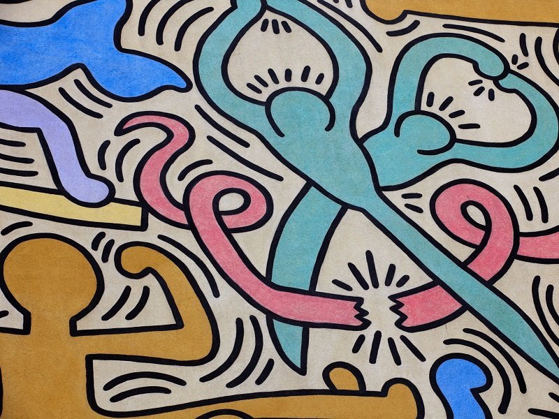 pise Keith Haring