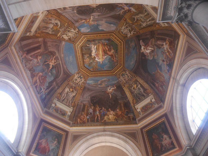 plafond musée du vatican