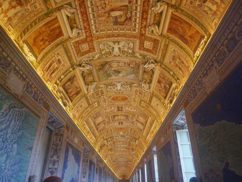gallerie des cartes geographie vatican