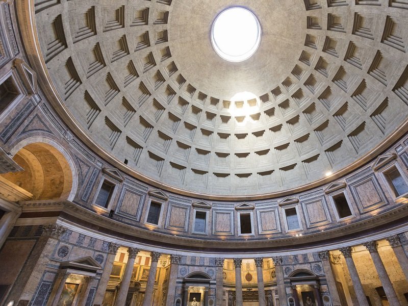 intérieur panthéon rome