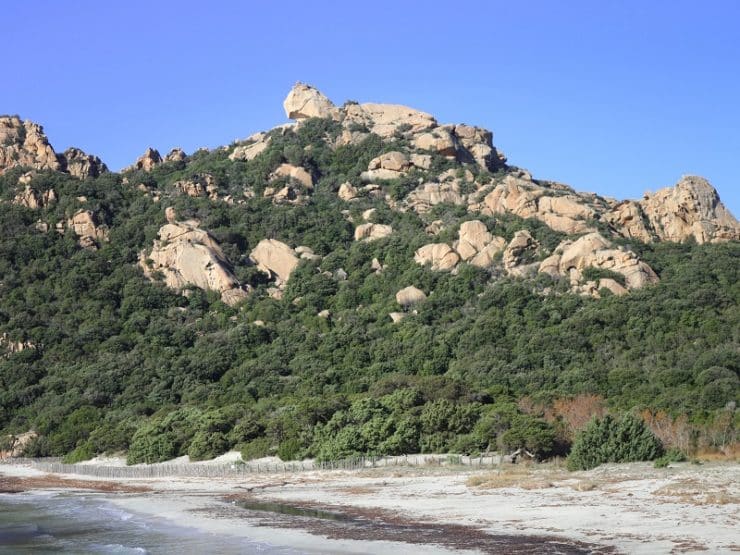 la plage de roccapina