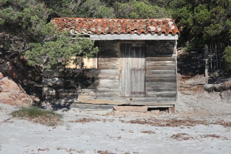 cabane plage de roccapina