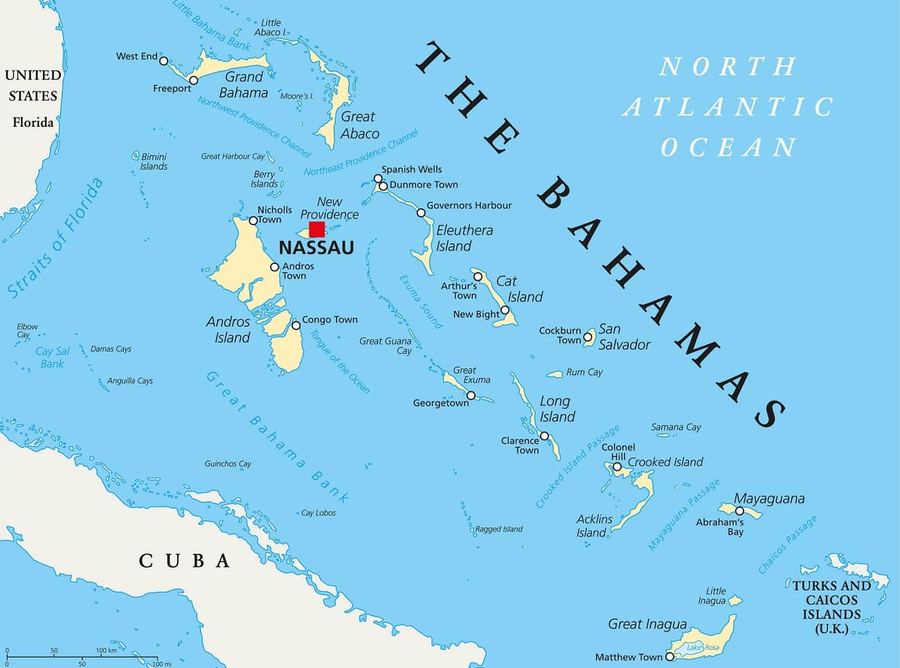 Meilleures îles à visiter aux Bahamas