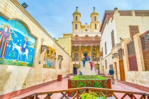 L'église suspendue au Caire