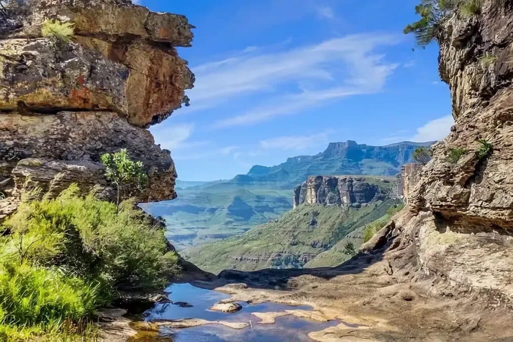 Randonnées faciles dans le Drakensberg