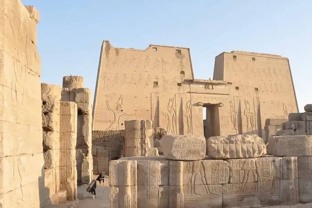 Temple d'Horus à Edfou