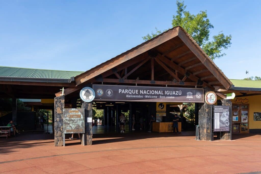bâtiment au parc national d'Iguazu