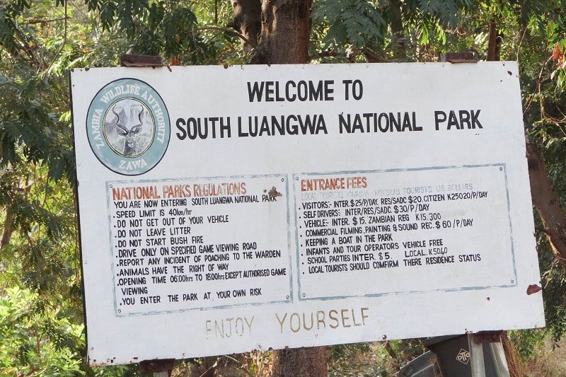 parc national de luangwa sud