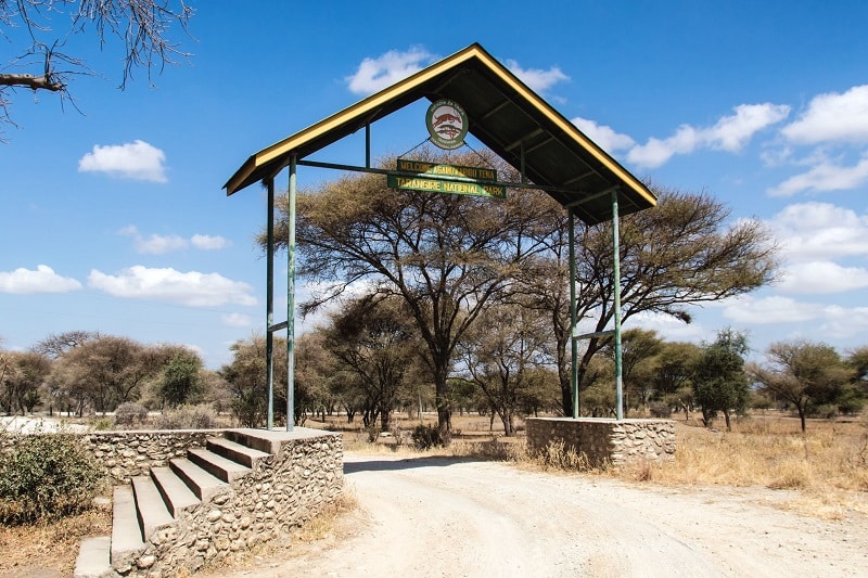 entrée du Parc national de Tarangire