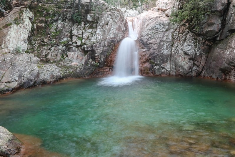 Cascades de Polischellu en Corse du Sud : un petit paradis