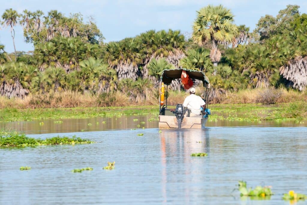 safari en bateau à selous