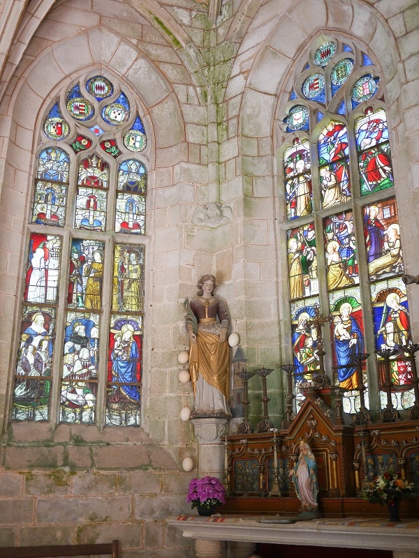 chapelle sainte barbe vitraux