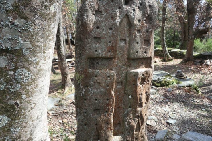 stèle gravée de silvareccio
