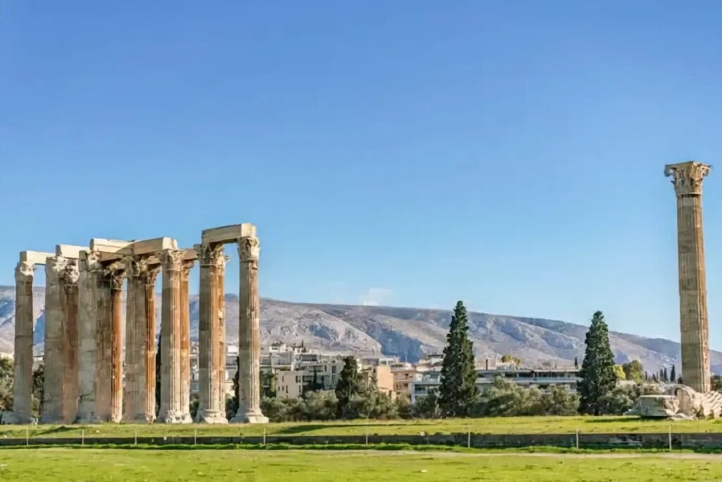 Visiter le temple de Zeus olympien