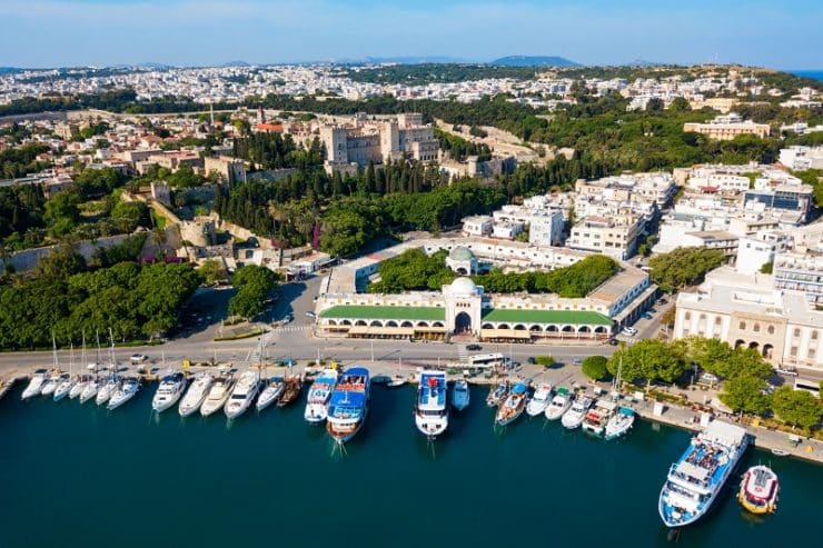 visite de la ville de rhodes