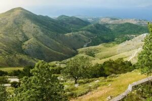 Le sommet du mont Pantokrator