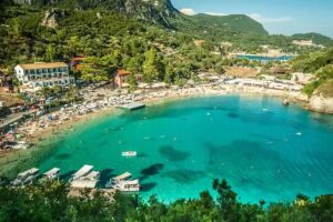 Plage de Paleokastritsa