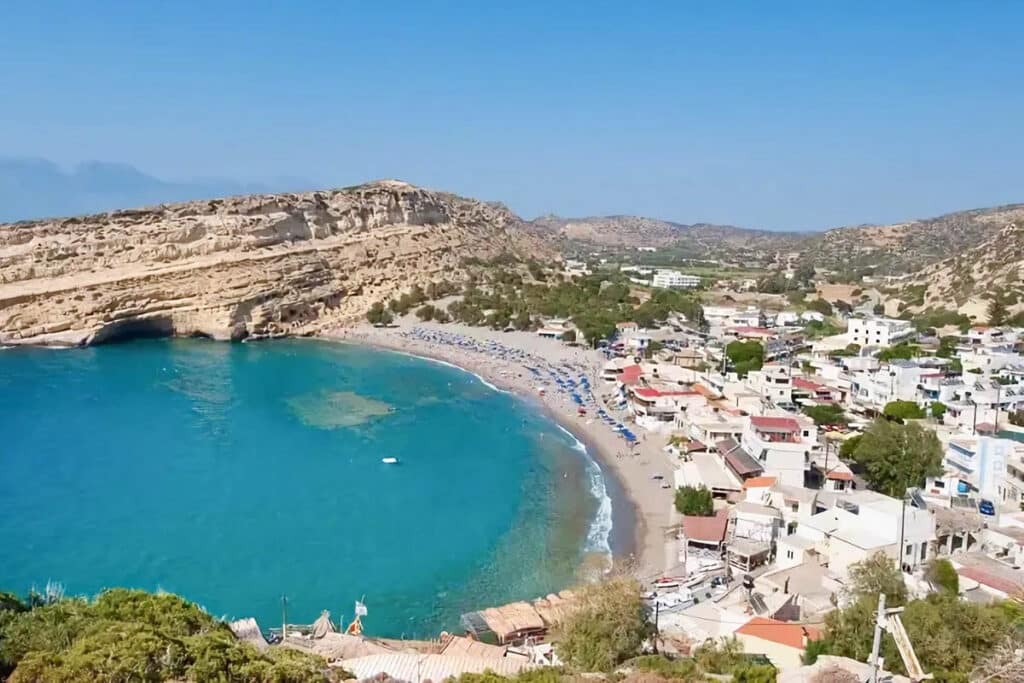 Visiter Matala en Crète