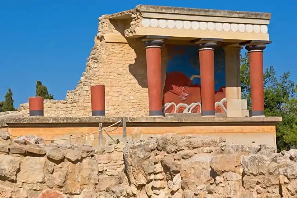 Visiter le palais de Knossos