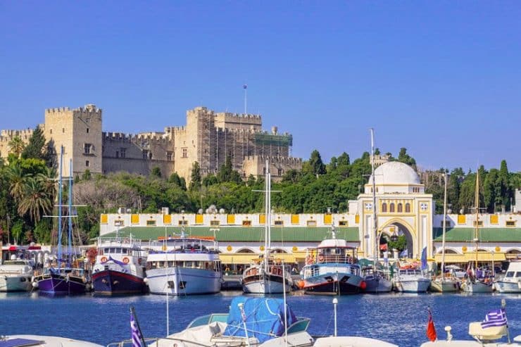 port mandraki rhodes