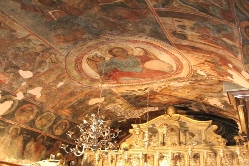 intérieur monastère pantokrator