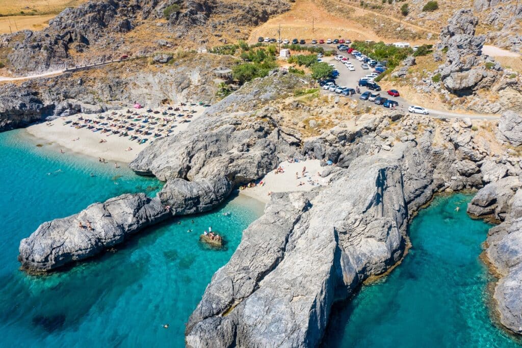 Plages de Klisidi et Mikro Ammoudi