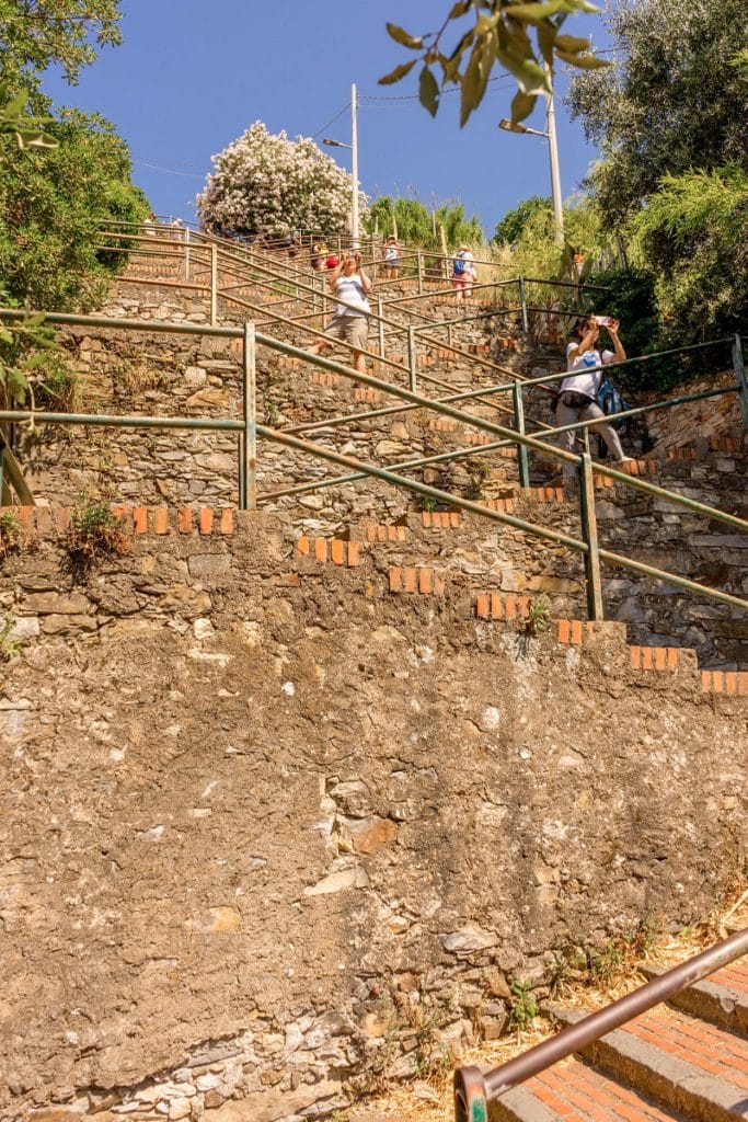 escalier corniglia