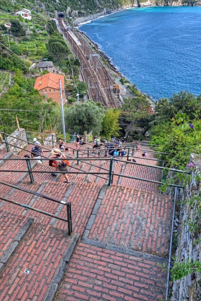 escalier corniglia