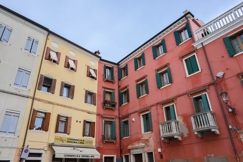 maisons colorées