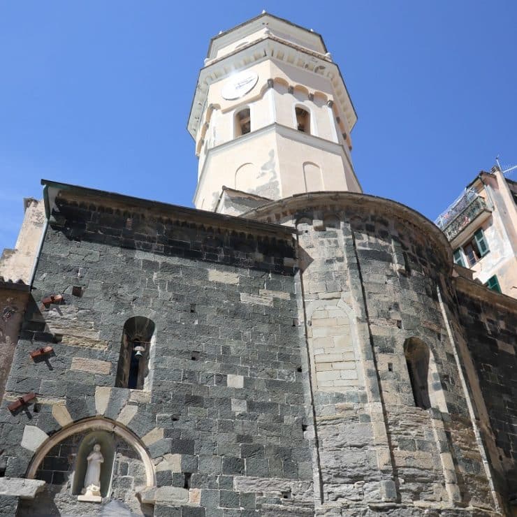 clocher Santa Margherita di Antiochia vernazza